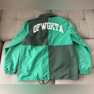 Odd Future Green and Dark Green Jacket